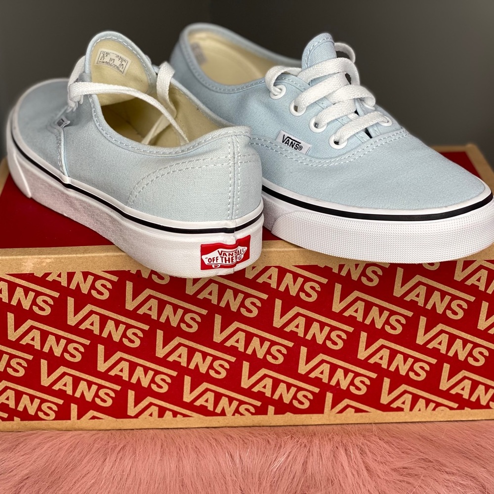 Baby blue vans